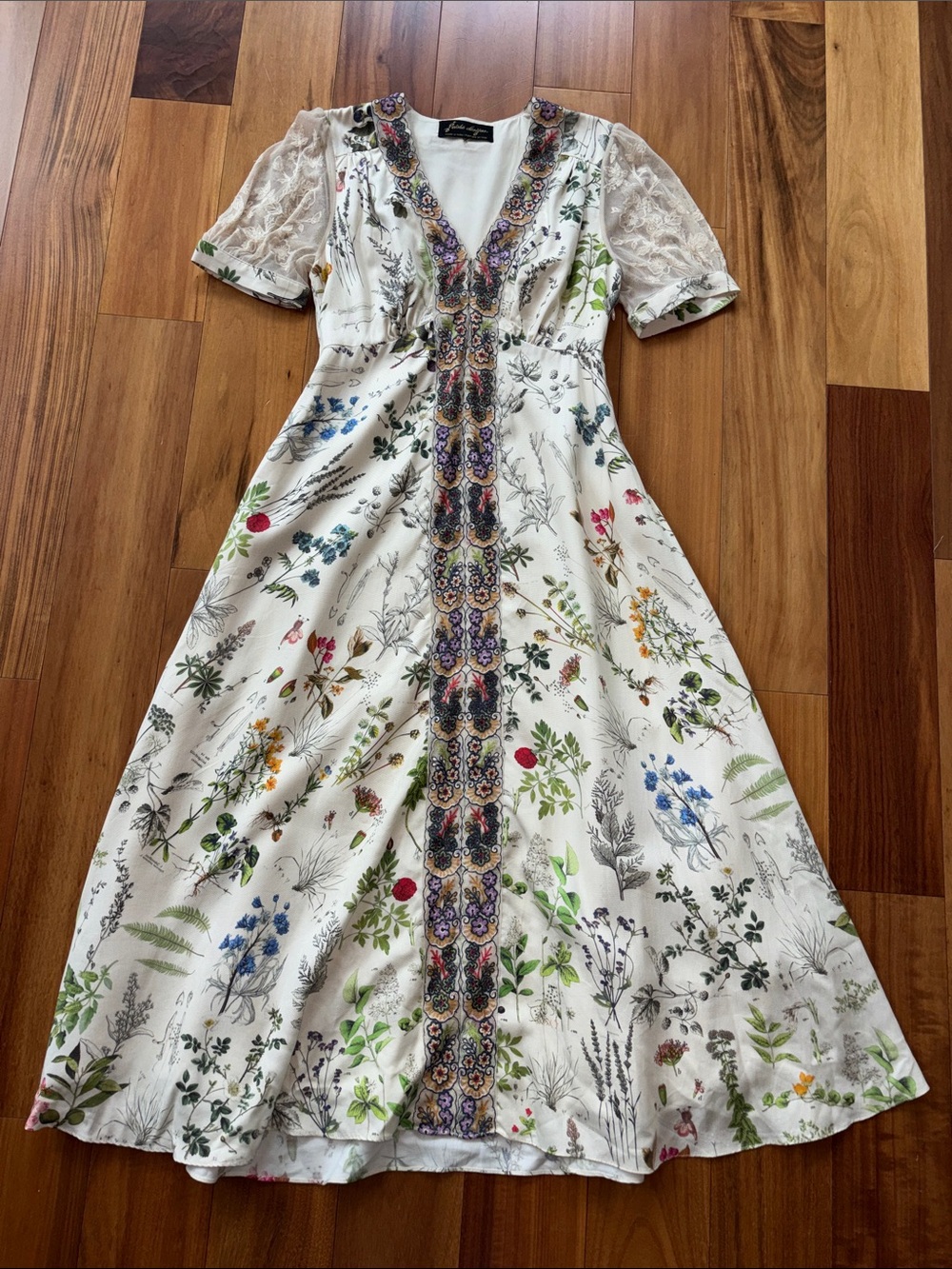 Anthropologie midi dress